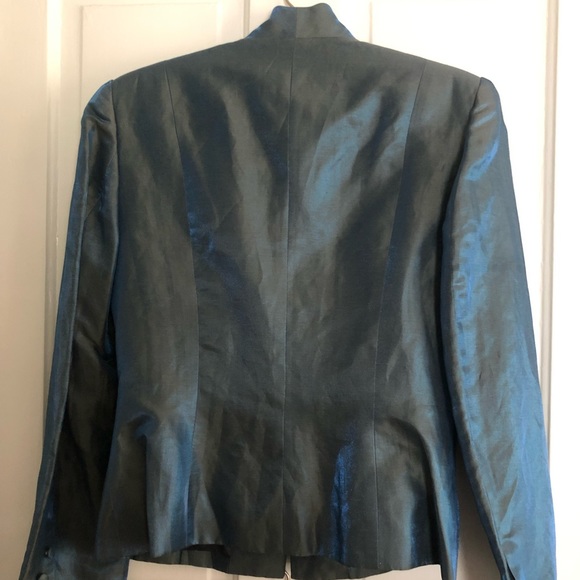 Vintage Iridescent Blazer & Skirt Set - Picture 11 of 12